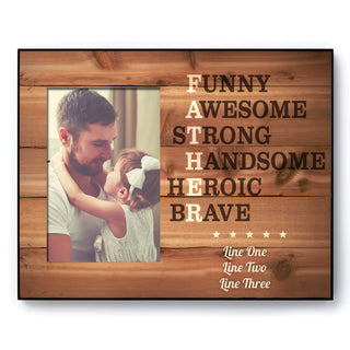 Father Acronym Personalized Frame