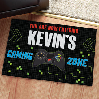 Video Gamer Personalized Doormat