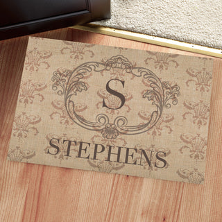 Vintage Family Personalized Oversized Doormat