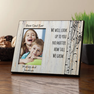 We Will Look Up To You Personalized Frame
