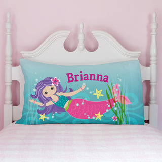 Personalized Mermaid Pillowcase