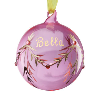 Personalized Birthstone Ornament---October