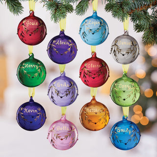 Personalized Birthstone Ornament---January