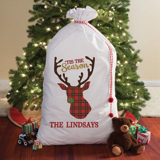 'Tis The Season Personalized Oversized Santa Sack