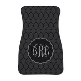 Her Monogram Set of 2 Personalized Car Mats