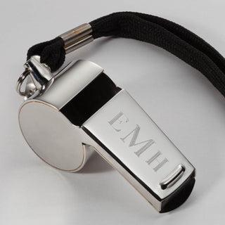 My Monogram Personalized Silver Coach Whistle