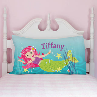 Sweet Mermaid Personalized Pillowcase