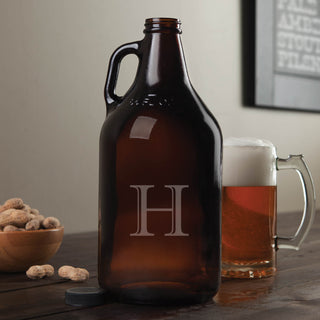 My Initial Personalized Beer Growler