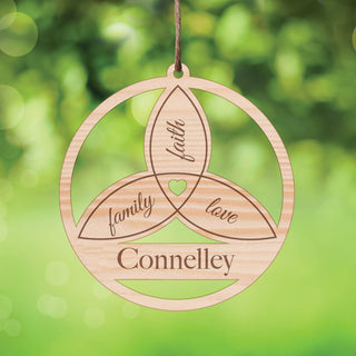 Personalized Wood Celtic Keepsake