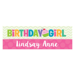 Birthday Girl Personalized Banner