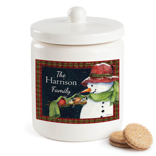 "True Friendship" Personalized Holiday Cookie Jar