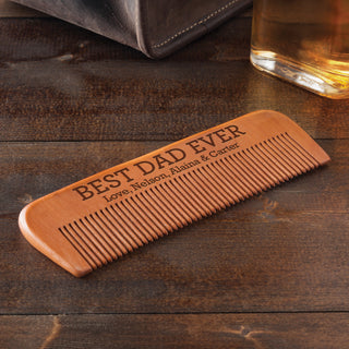 Personalized Wood Comb