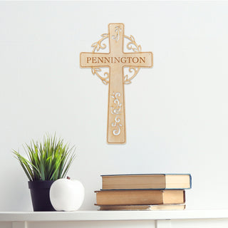Personalized Wood Cross