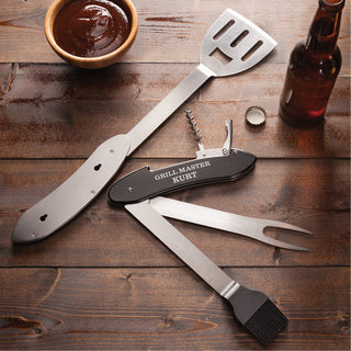 Personalized Folding BBQ Tool Set