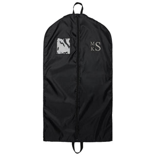 Stacked Monogram Personalized Garment Bag