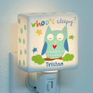 Sandra Magsamen Personalized Boy Owl Nightlight