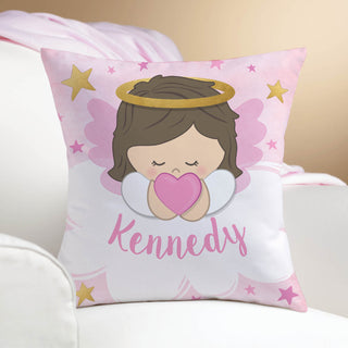 Guardian Angel Personalized 14" Throw Pillow