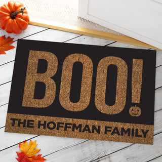 Boo! Pzd Halloween Doormat - 18x27 Inch, 1/8" Thin