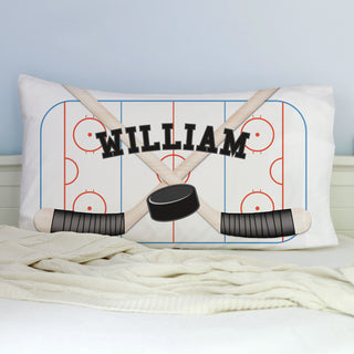 Personalized Hockey Pillowcase