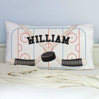 Personalized Hockey Pillowcase