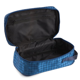 Personalized Men's Blue Travel Dopp Kit
