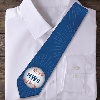 Personalized Baseball Tie