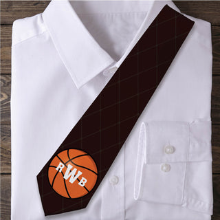 Personalized Basketball Tie
