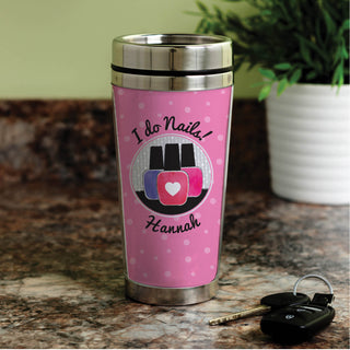 Personalized Manicurist Travel Mug