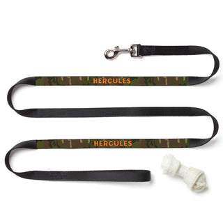 Personalized Green Camo Dog Leash