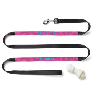 Personalized Pink Camo Dog Leash
