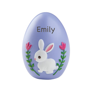 Personalized Purple Resin Easter Egg