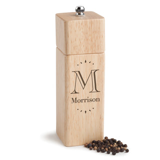 Family Name Personalized Pepper Mill