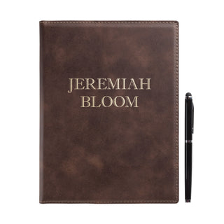 Personalized Faux Leather Padfolio
