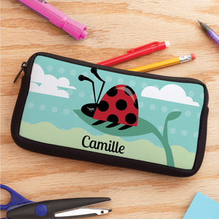 Little Ladybug Personalized Pencil Case