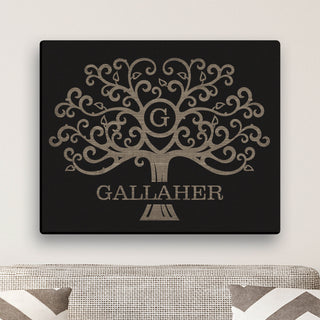 Our Family Tree Personalized 16x20 Canvas