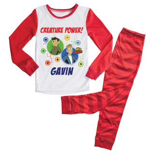 Wild Kratts Creature Power Red Pajamas