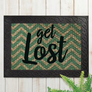 Get Lost Doormat - 18x27 Inch, 1/8" Thin