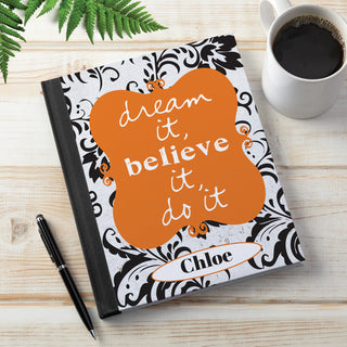 Sandra Magsamen Dream It, Believe It, Do It Personalized Notebook