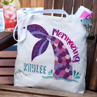 Personalized Mermazing Tote Bag