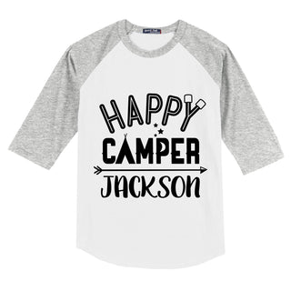 Happy Camper Personalized Kid Sports Jersey