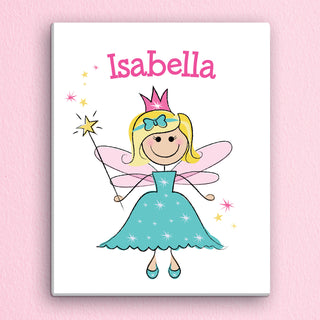 Personalized Princess 11x14 Canvas