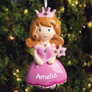 Pretty Princess Personalized Ornament