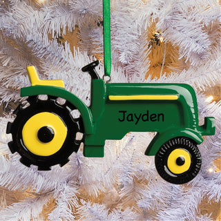 Personalized Tractor Ornament