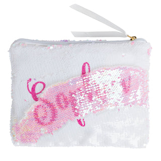Her Name Personalized Sequin Zipper Pouch