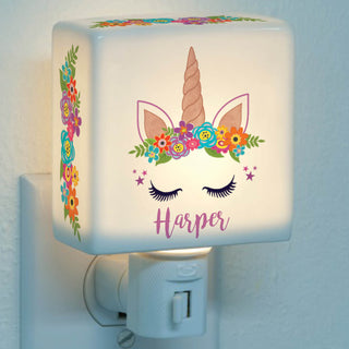 Happy Unicorn Personalized Nightlight