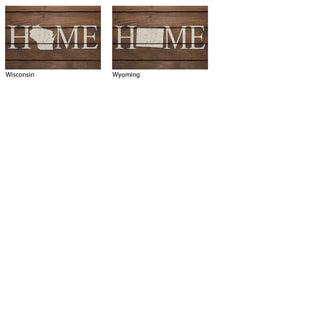 Brown Home State Doormat