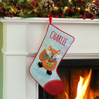 Jolly Fox Personalized Stocking