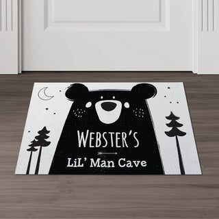 Lil' Man Cave Personalized Doormat