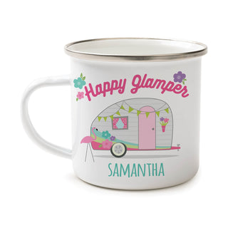 Happy Glamper Personalized Camp Mug - 11 oz.