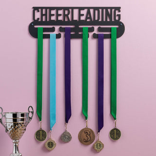 Personalized Wood Medal Holder - Enter Your Sport